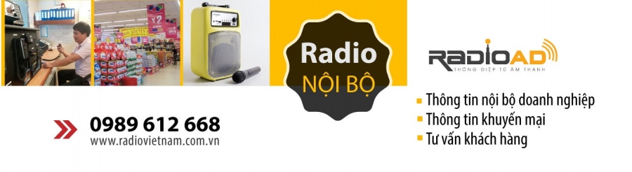 Radio Nội bộ - Hố trợ truyền tin doanh nghiệp nhanh nhất