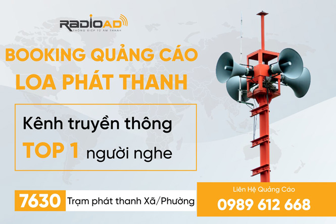 Booking quảng cáo loa phát thanh