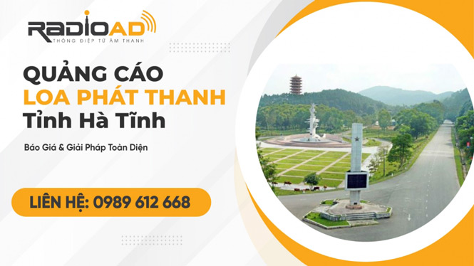 Quảng cáo loa phát thanh Hà Tĩnh