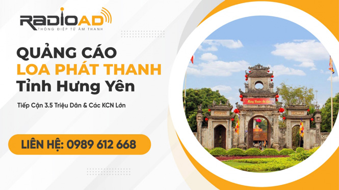 Quảng cáo loa Phát thanh Hưng Yên