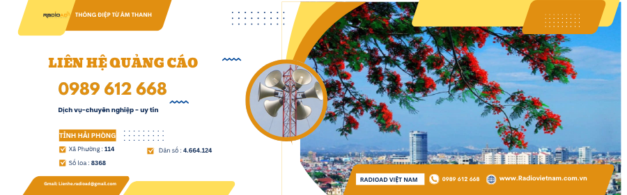 Quảng cáo loa phát thanh Hải Phòng