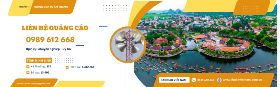quảng cáo loa phát thanh tỉnh Nình Bình