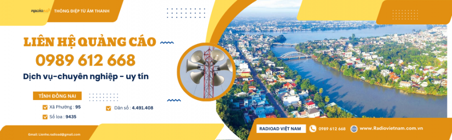 quảng cáo loa phát thanh tỉnh Đồng Nai