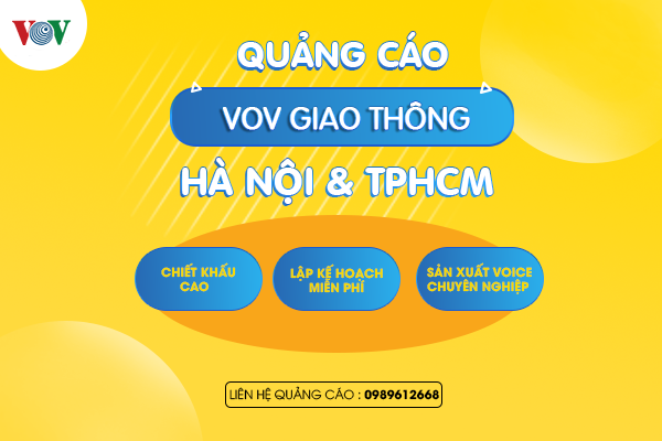Quảng cáo VOV giao thông 91Mhz - Đài Tiếng Nói Việt Nam