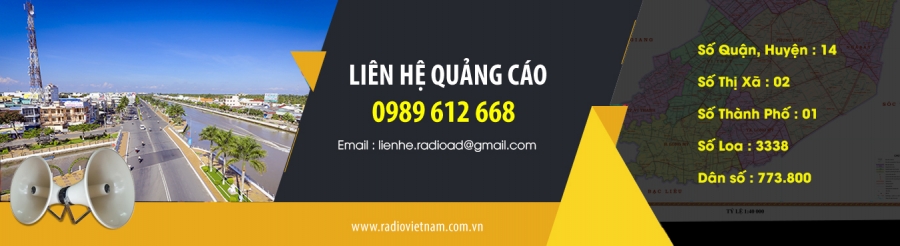 Quảng cáo radio tỉnh Hậu Giang