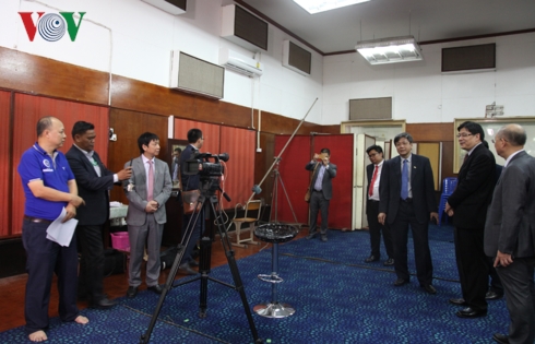 Đẩy mạnh sự hợp tác giữa VOV và Đài Phát thanh Quốc gia Lào