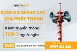 Booking quảng cáo loa phát thanh